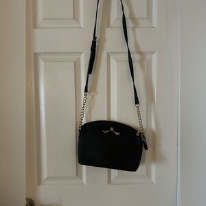 Anne Klein Black Crossbody Bag